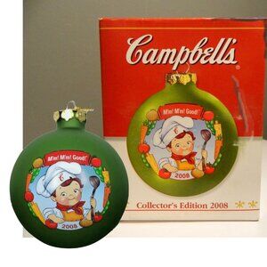 Campbell Soup 2008 Christmas Holiday Ornament